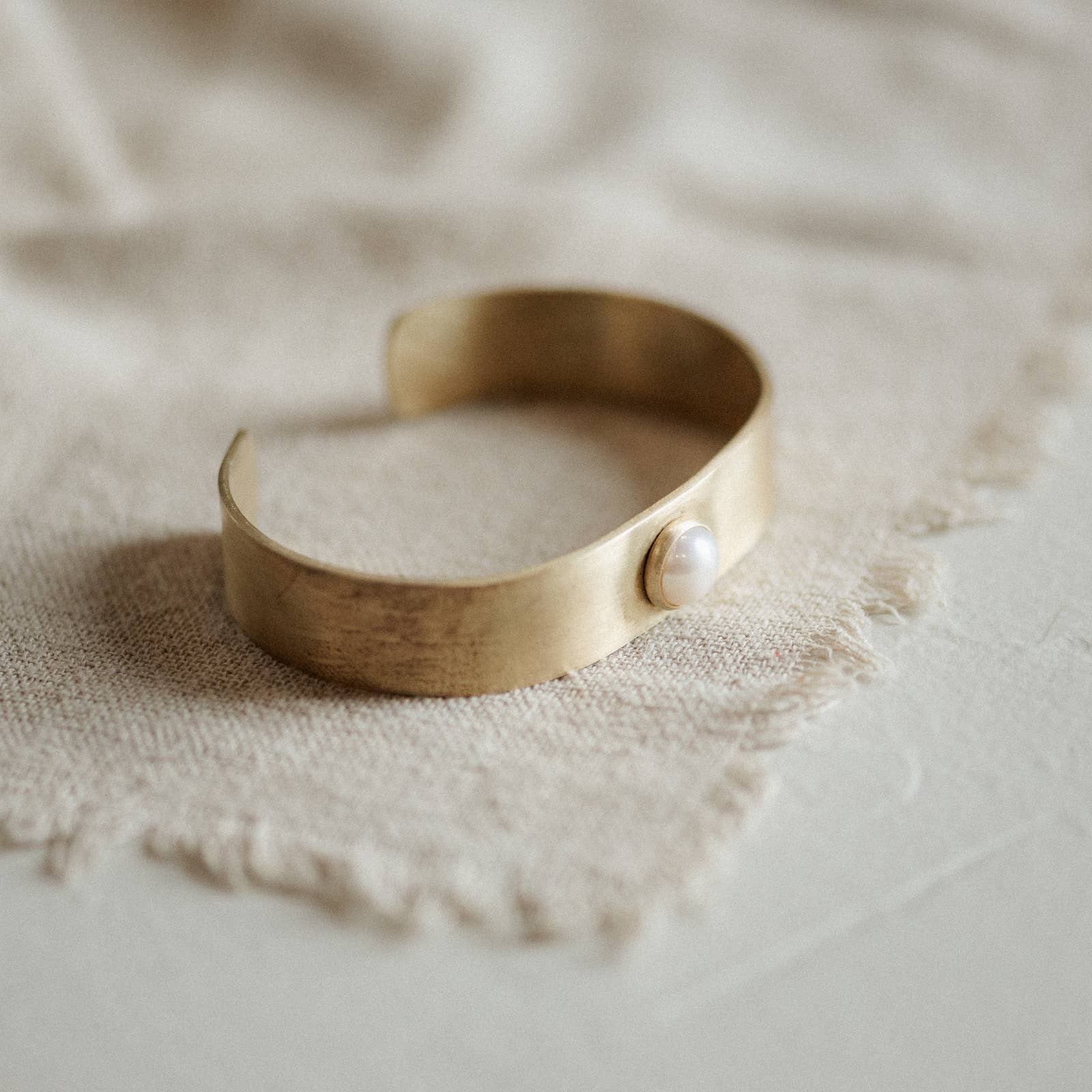 Nile Cuff // Pearl