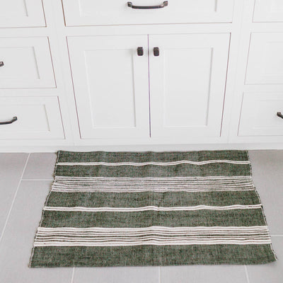 Aden Cotton Bath Mat Natural with