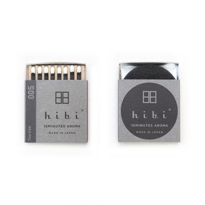Hibi - Box of 8 Incense Matches: Geranium