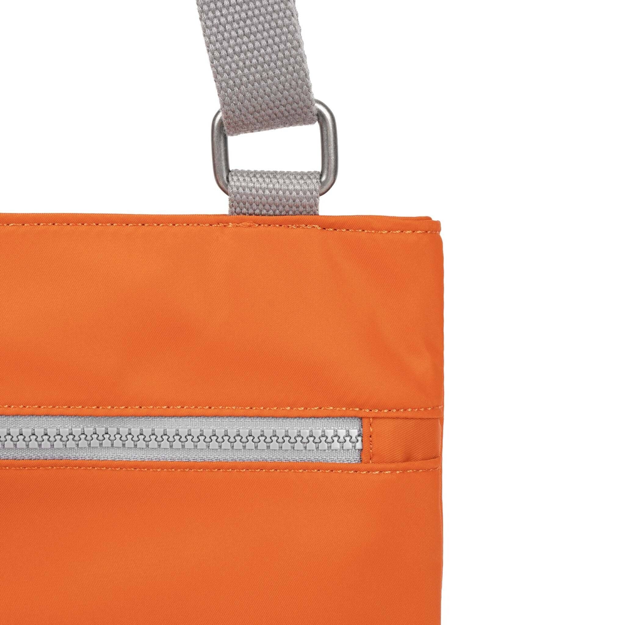 Moorgate Messenger Bag in Burnt Orange Nylon
