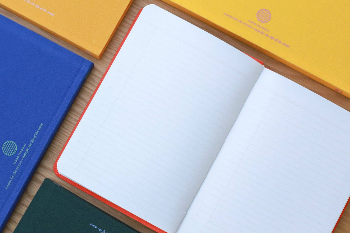 Goods for the Study Flexi Linen Journal Midnight