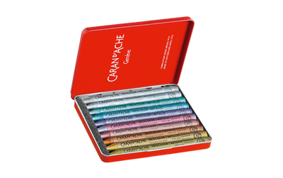 10 NEOCOLOR I Metallic Pastels
