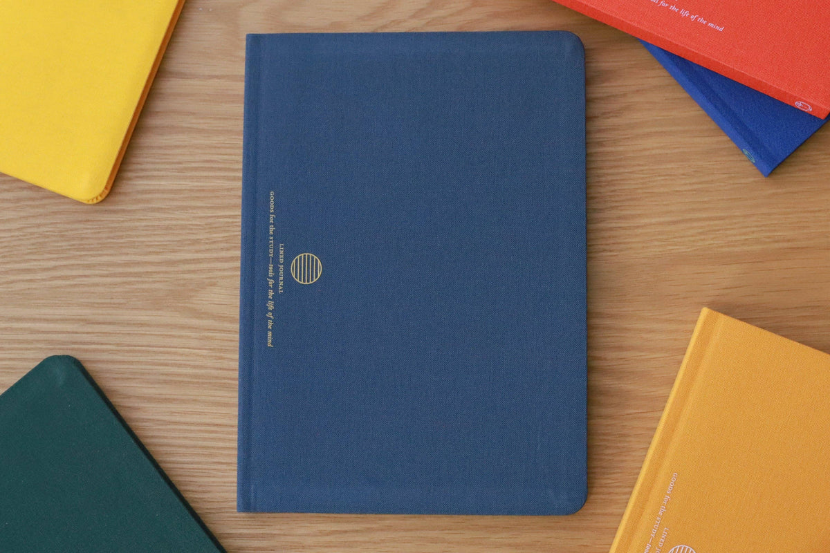 Goods for the Study Flexi Linen Journal Midnight