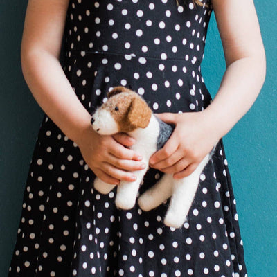 Hand Felted Terrier | Small