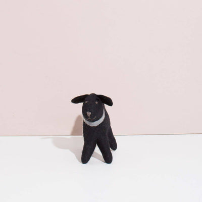 Hand Felted Black Labrador | Small