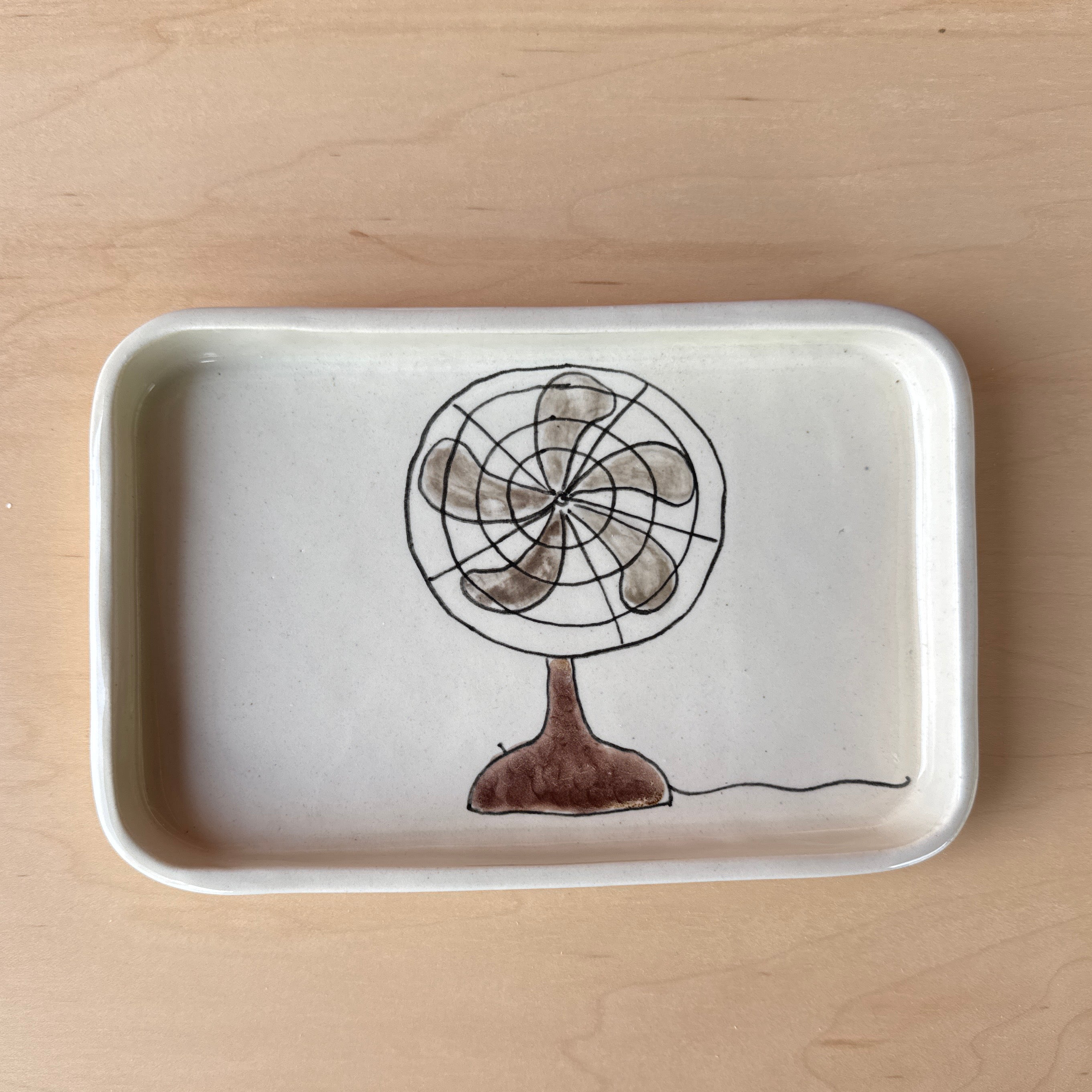 Fan Medium Tray