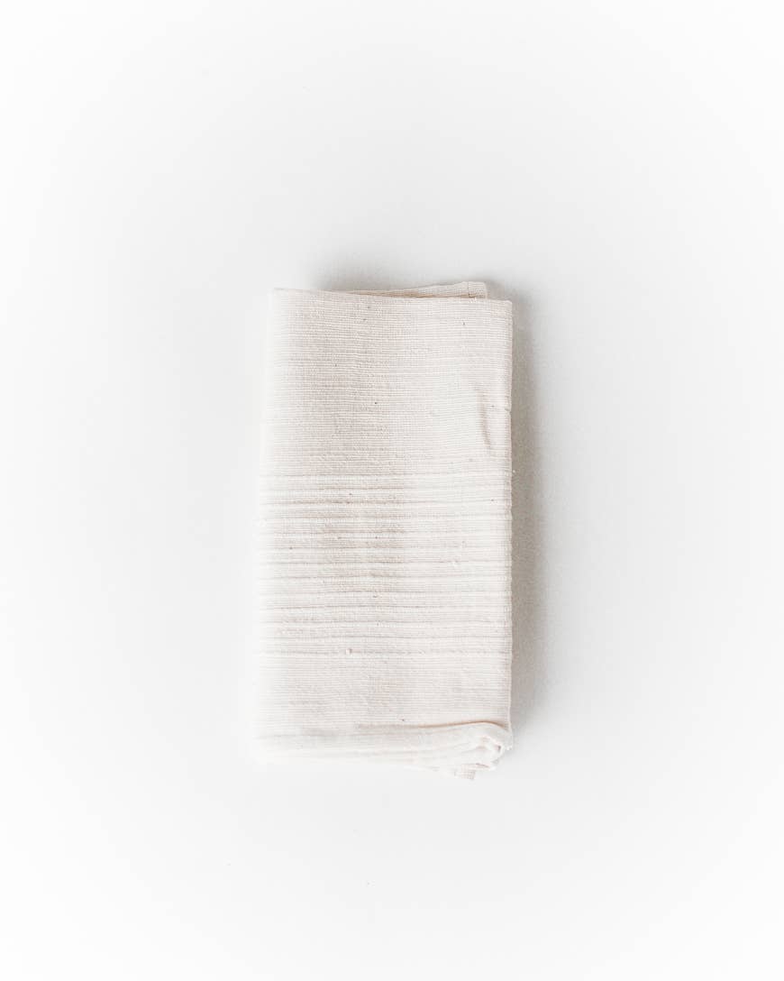 Riviera Cotton Napkin | Tonal Stripe