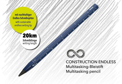 Troika Multi-Tasking Construction Endless Pencil 12.5 Miles