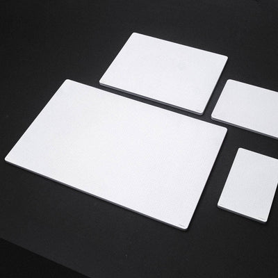Dot Grid Desk Notepad, 8.5x5.5" Chipboard Back (2-Pack)