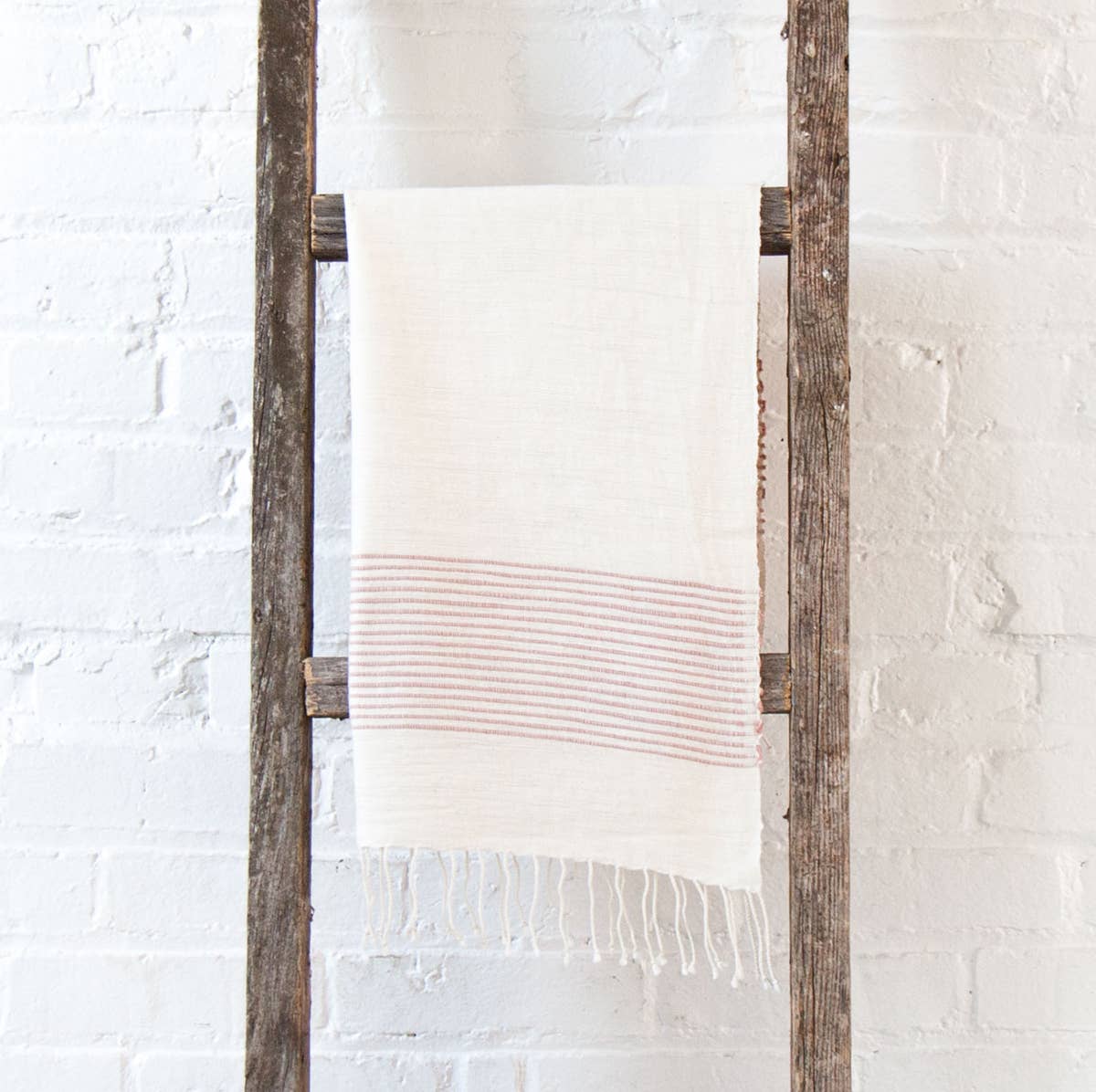 Riviera Striped Cotton Hand Towel | Tonal Stripe