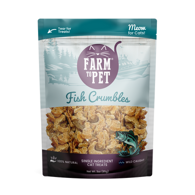 Fish Crumbles Cat Treats