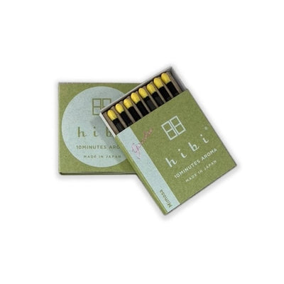 Hibi - Box of 8 Incense Matches: Mimosa