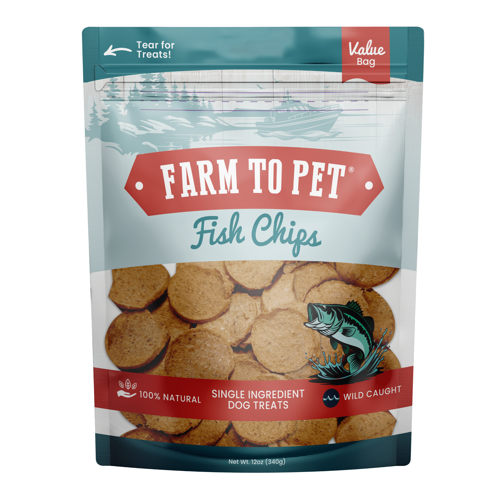 Fish Chips Dog Treats