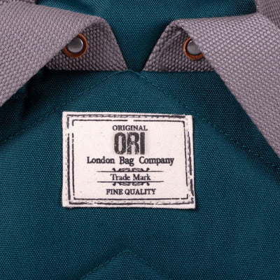 Finchley Backpack in Teal Canvas