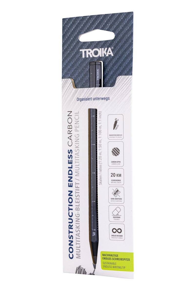 Troika Multi-Tasking Construction Endless Pencil 12.5 Miles