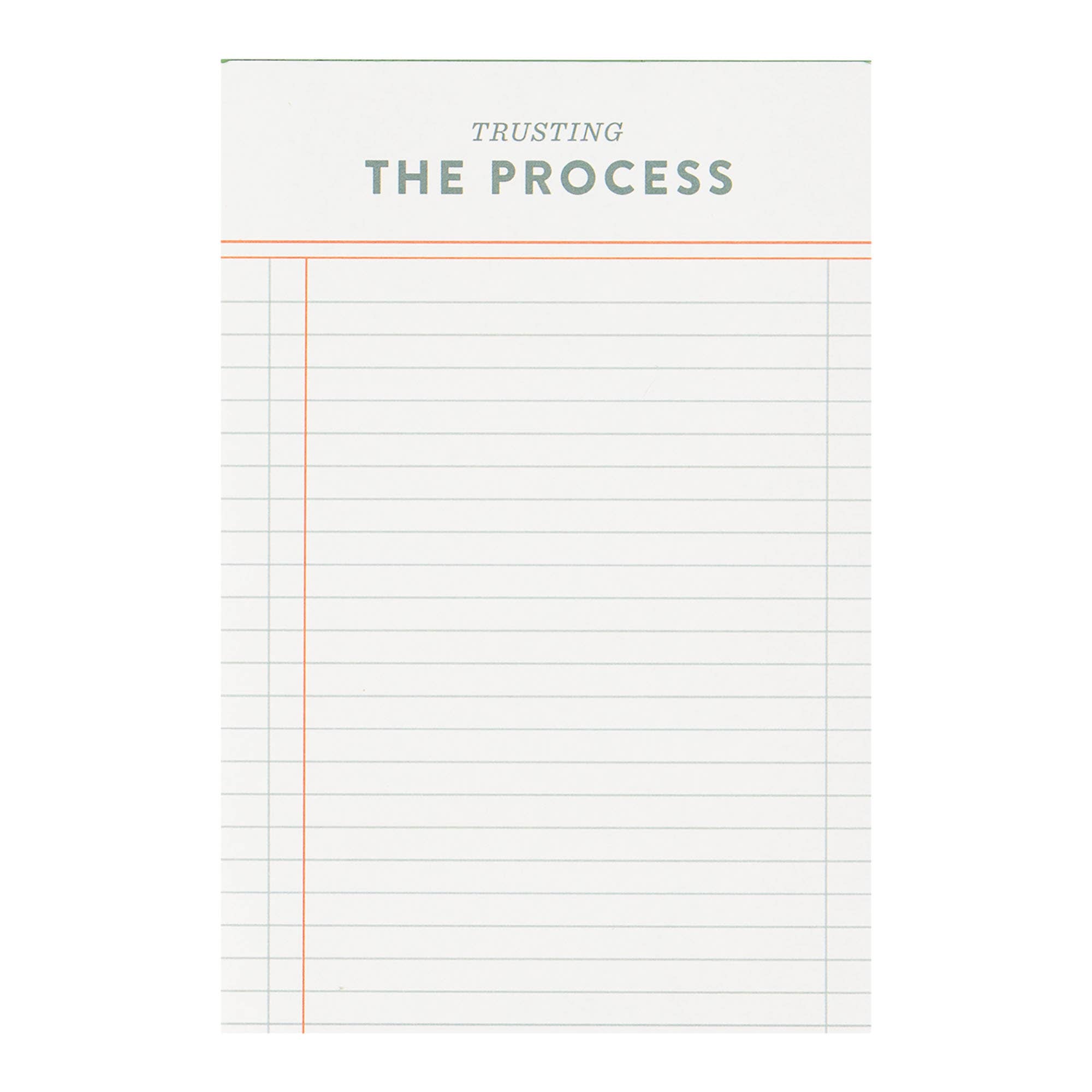 Trusting the Process 4x6 Notepad