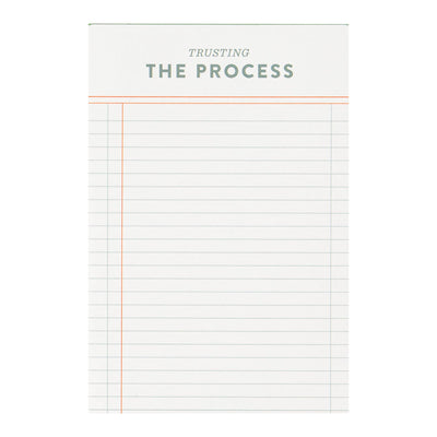 Trusting the Process 4x6 Notepad