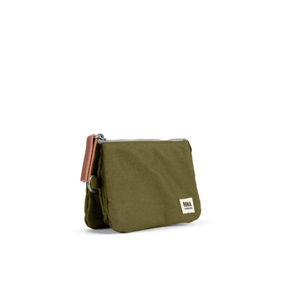 Carnaby Wallet in Moss Canvas