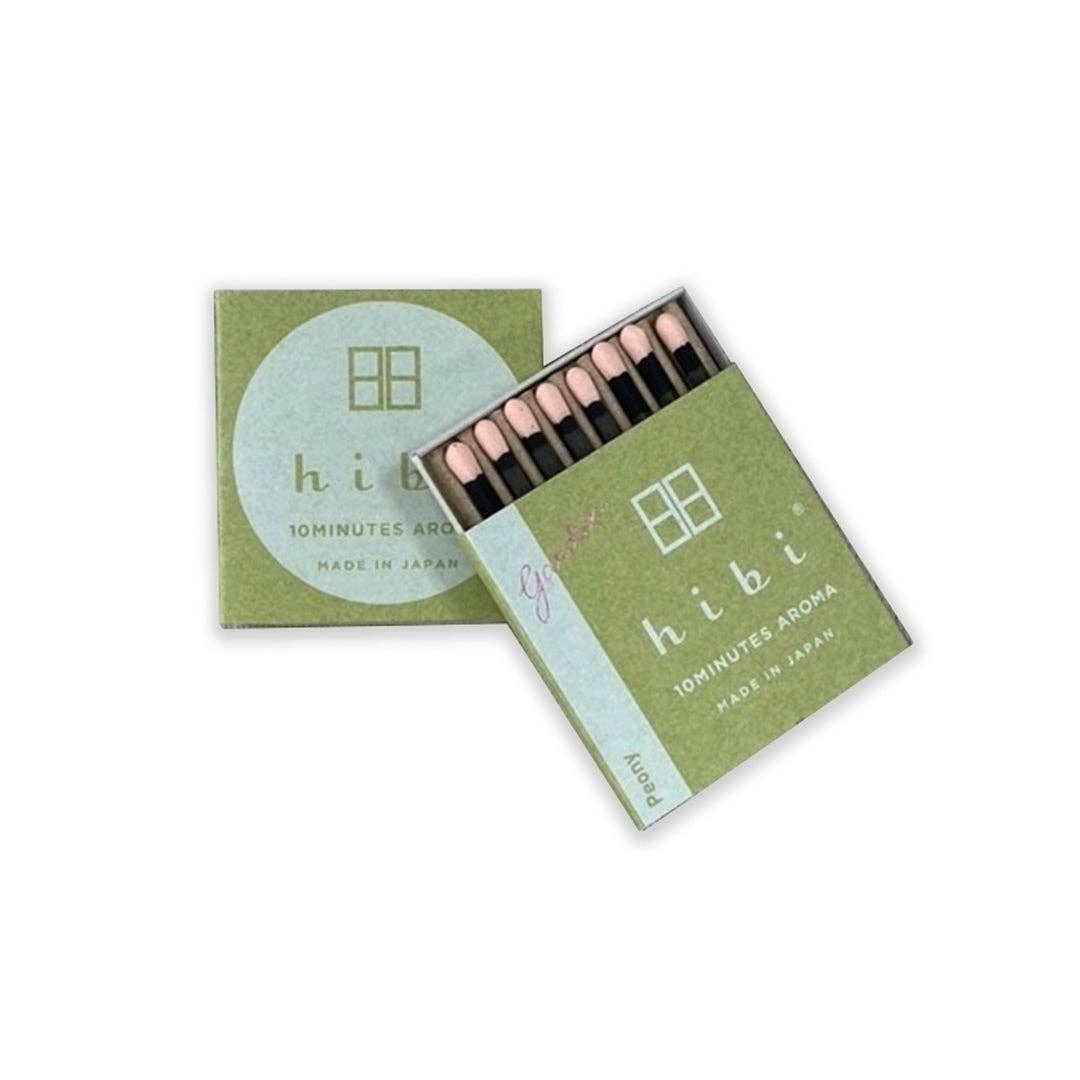 Hibi - Box of 8 Incense Matches: Mimosa