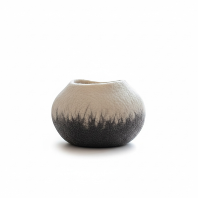 Eclipse Felted Wool Bowl