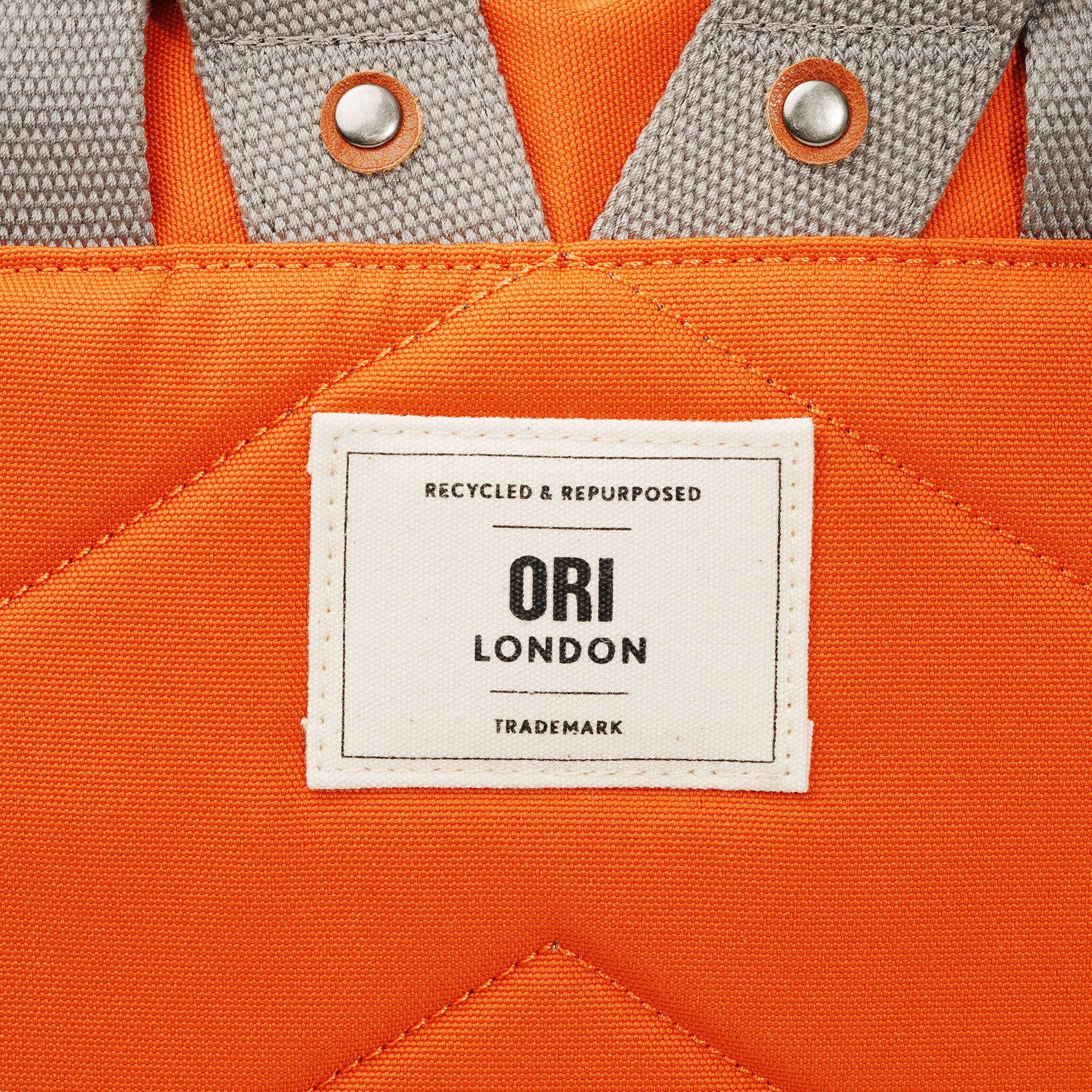 Richmond Backpack in Atomic Orange Canvas