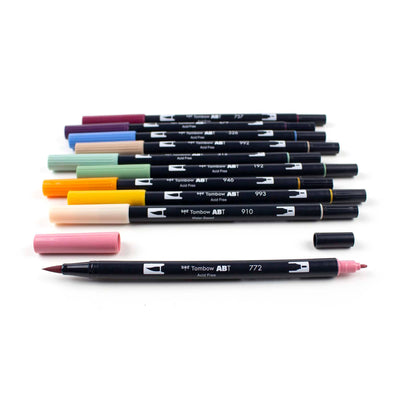 Dual Brush Pen Art Markers: Cottage