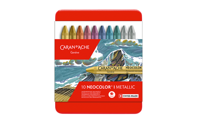 10 NEOCOLOR I Metallic Pastels