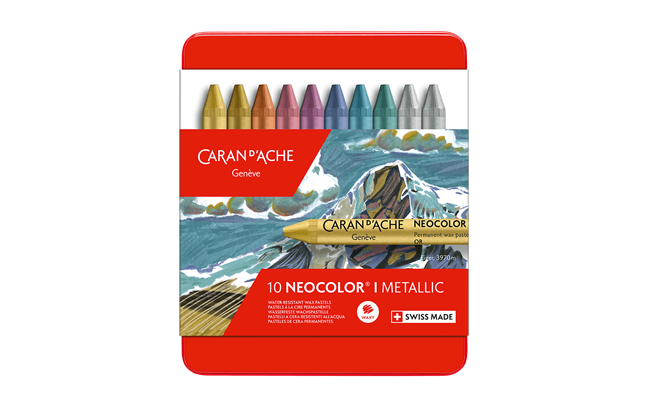 10 NEOCOLOR I Metallic Pastels