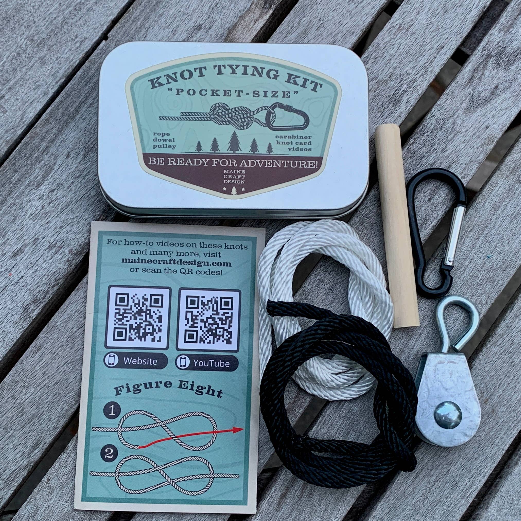 Pocket-Size Knot Tying Kit