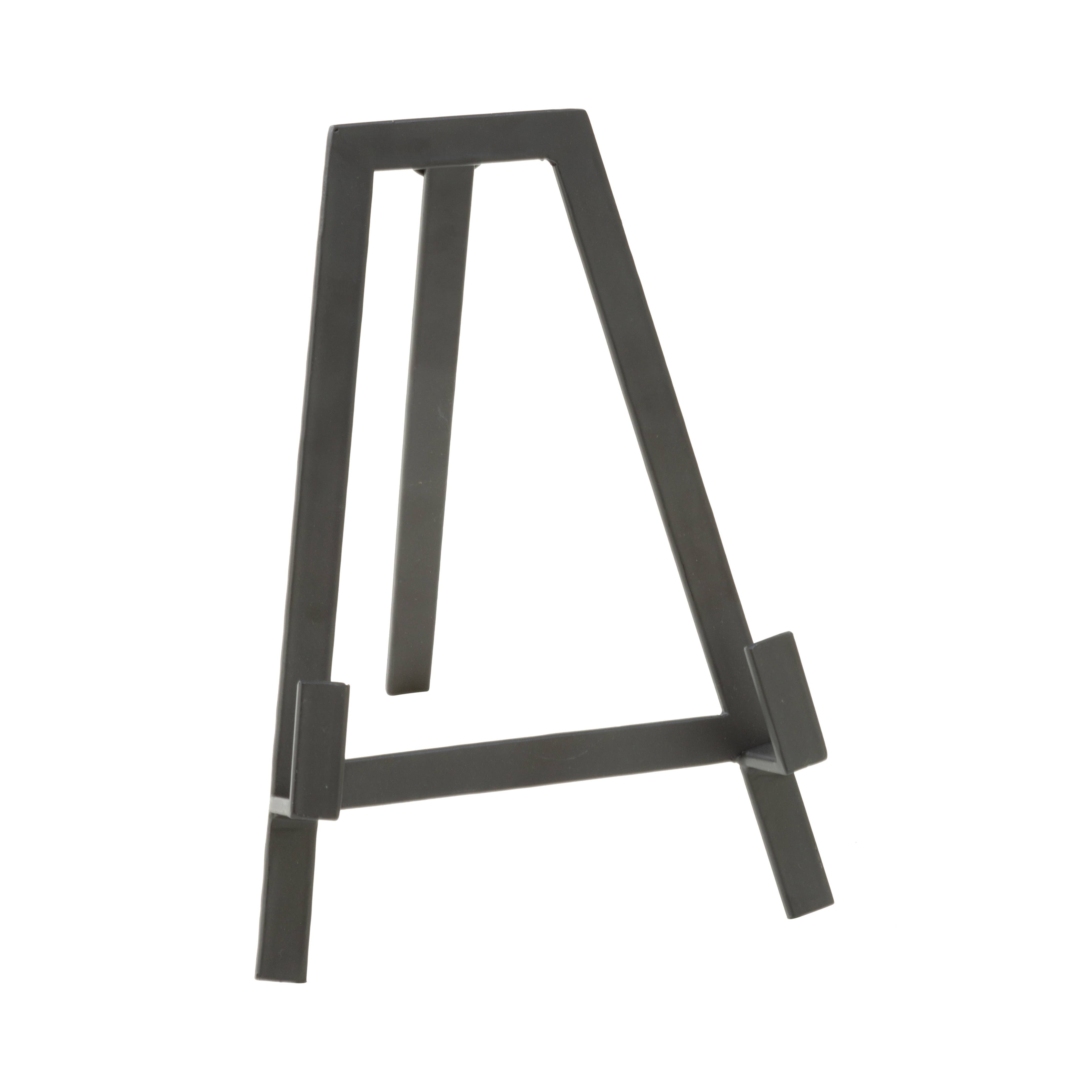 Black Tabletop A-Line Metal Easels