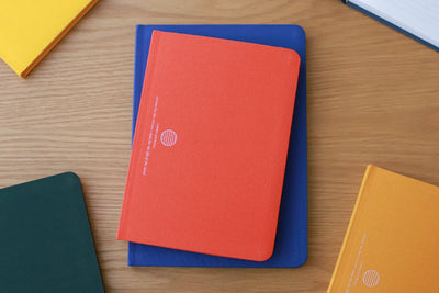 Goods for the Study Flexi Linen Journal Persimmon
