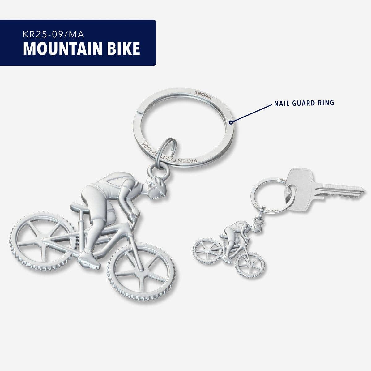 Mountain Bike Key Ring