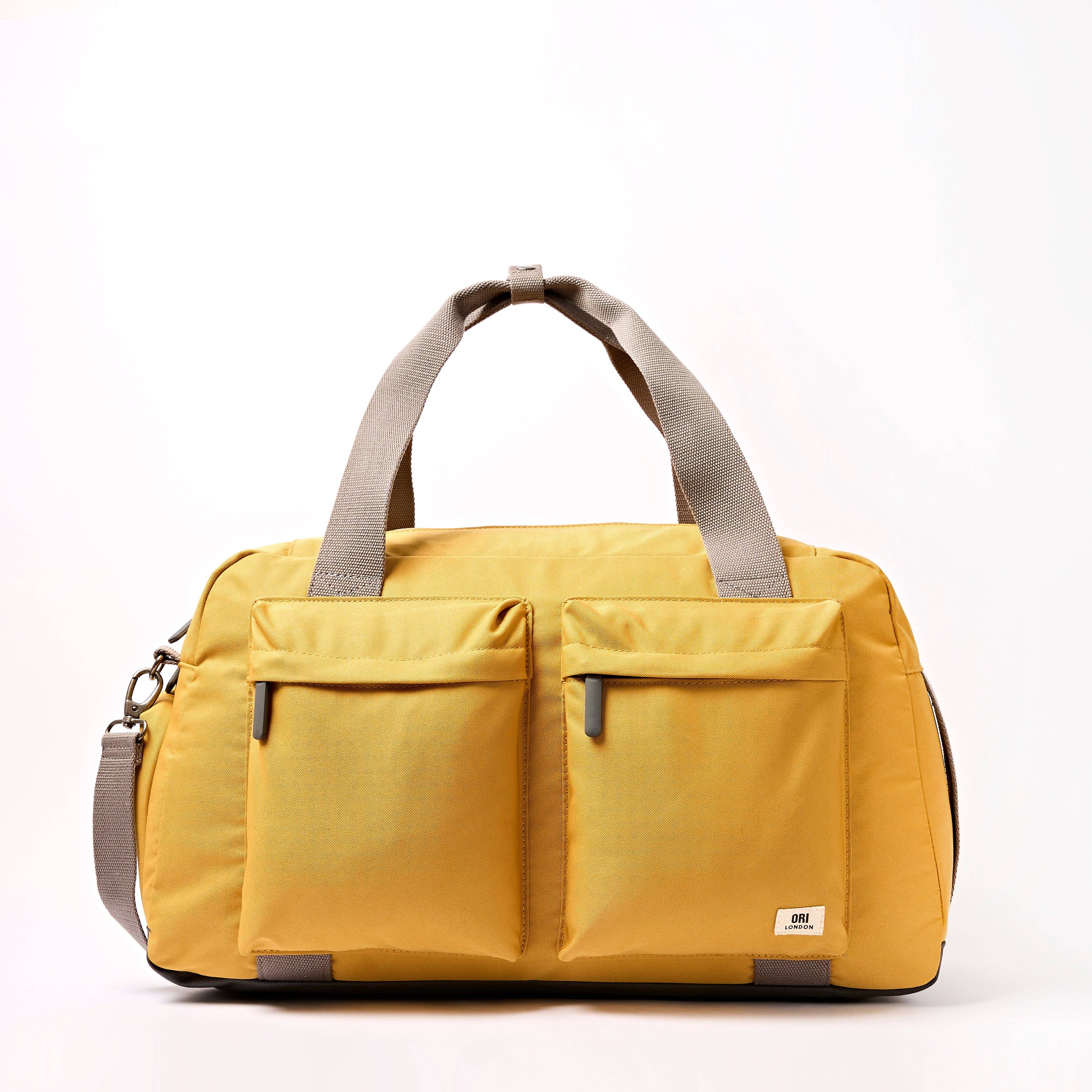 Gatwick Duffel Bag in Flax Canvas