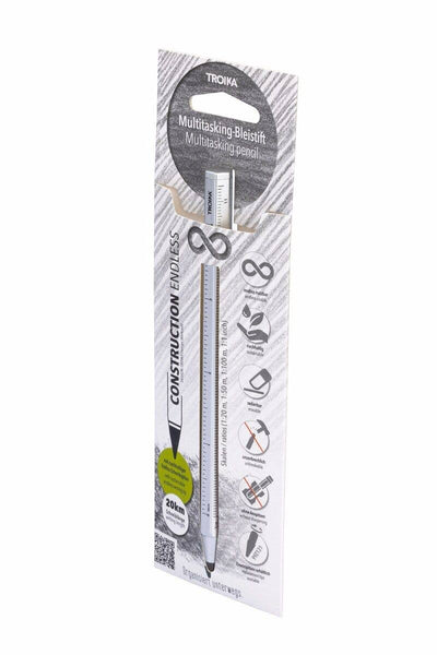 Troika Multi-Tasking Construction Endless Pencil 12.5 Miles