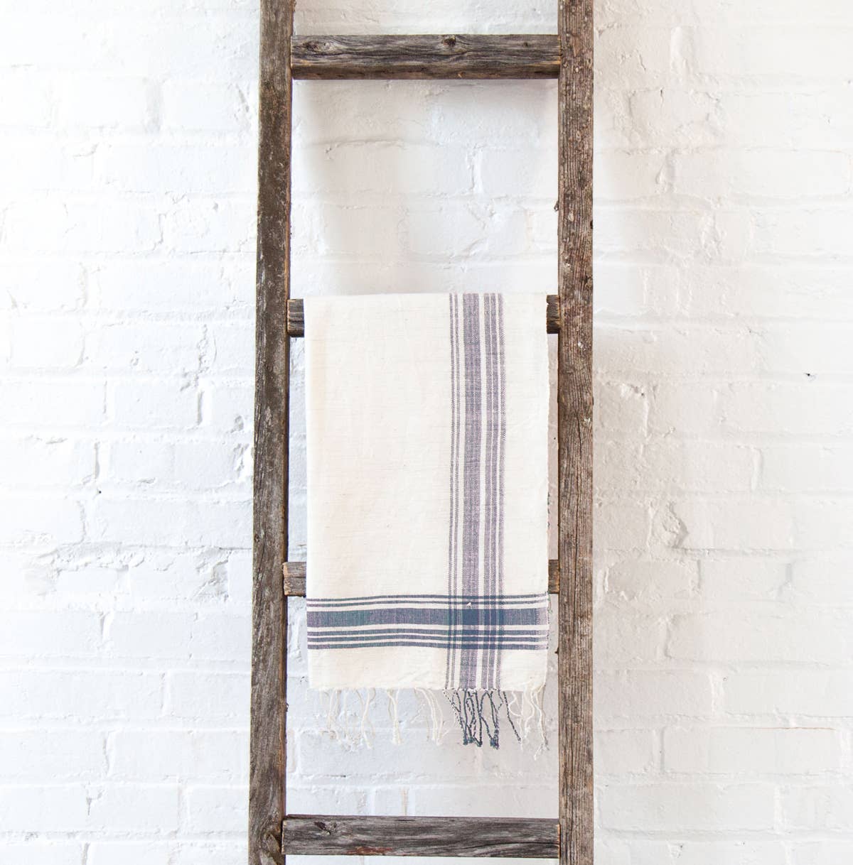 Cabin Hatch Cotton Hand Towel | Beige Stripe