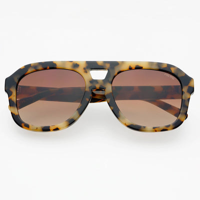 Voyager Acetate Oversized Aviator Sunglasses