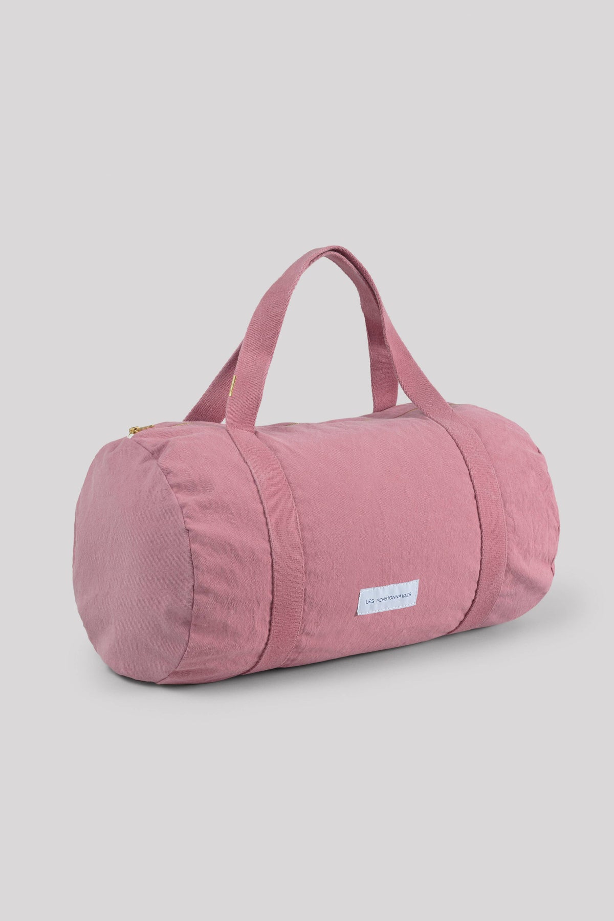 Mini bowling bag in organic cotton canvas Rosewood