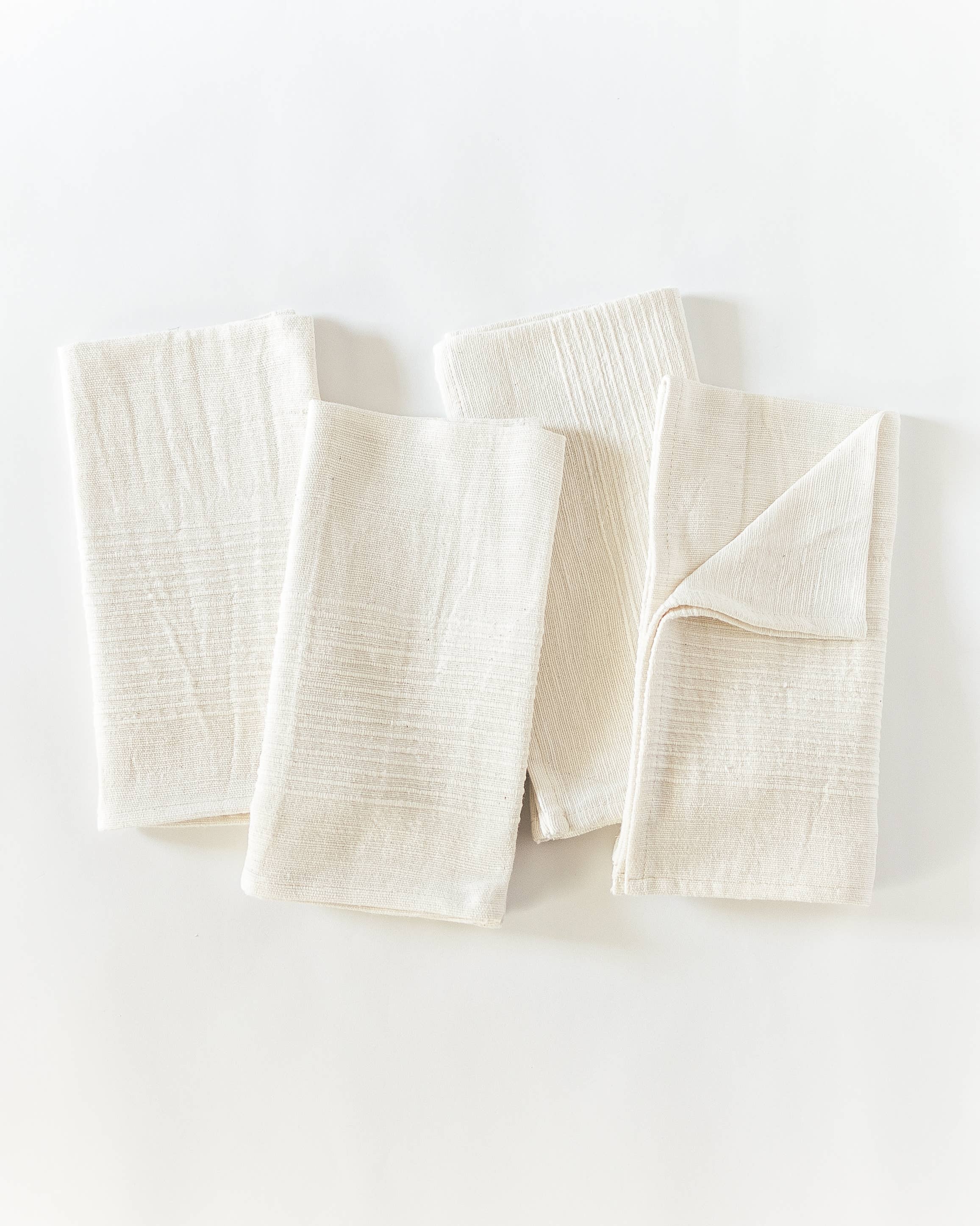 Riviera Cotton Napkin | Grey Stripe