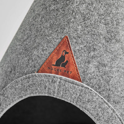 Mod Felt Pet Cave in Grey