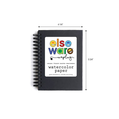 Watercolor Paper Pad - Small - 5.8x4.3in - 110lb Cotton Rag