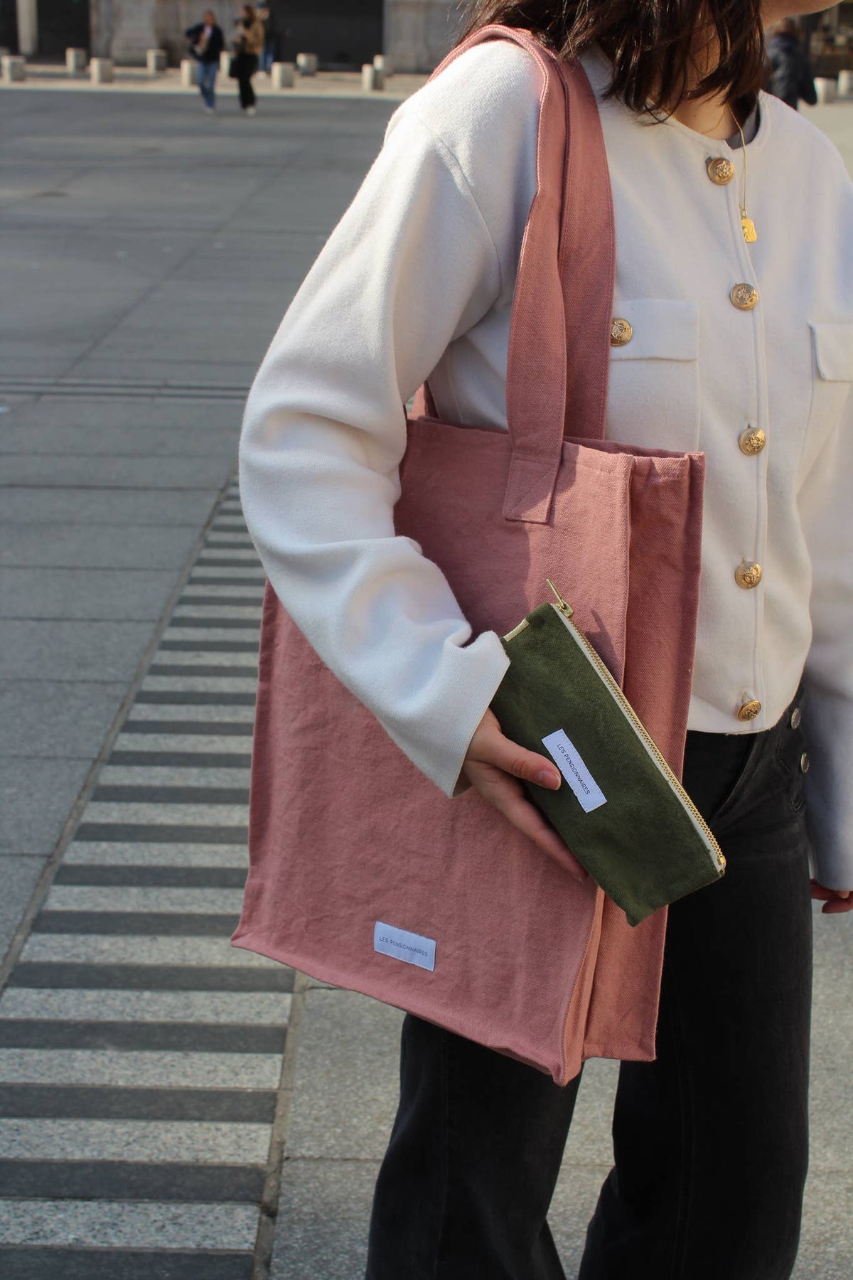 Lyon Pencil Case | Capre Green