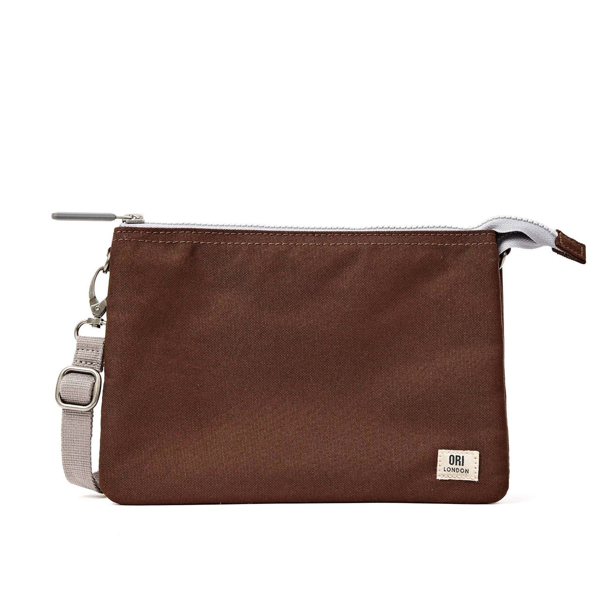 Carnaby Crossbody Crossbody in Chocolate Canvas
