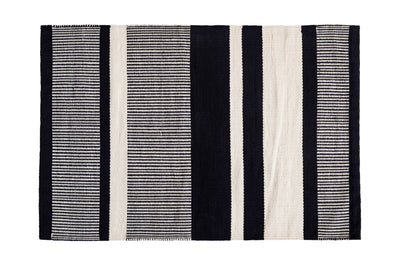 Black Hues Bath Mat
