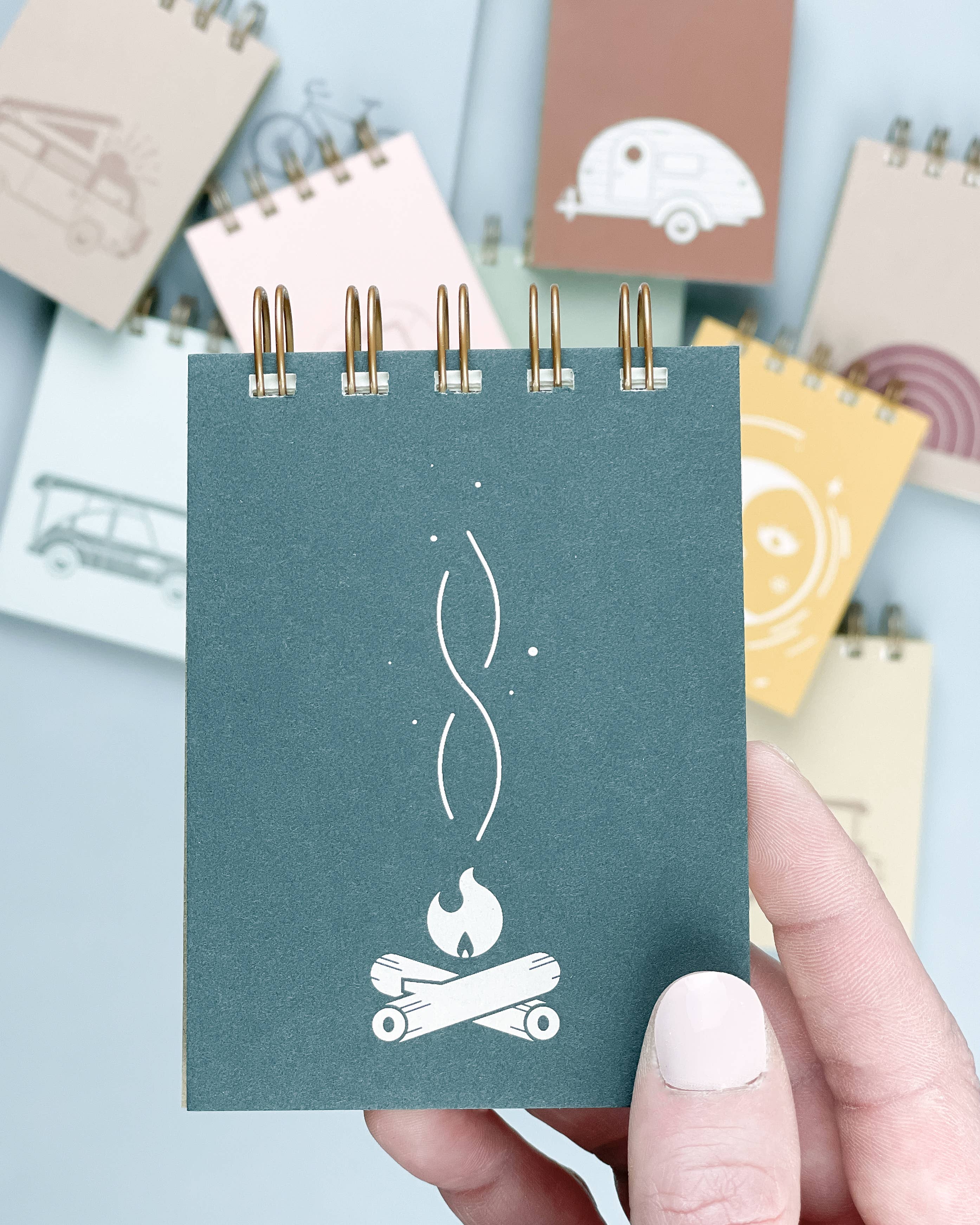Campfire Mini Jotter Notebook