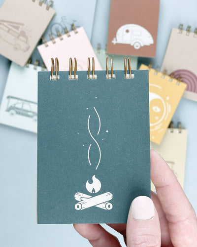 Campfire Mini Jotter Notebook