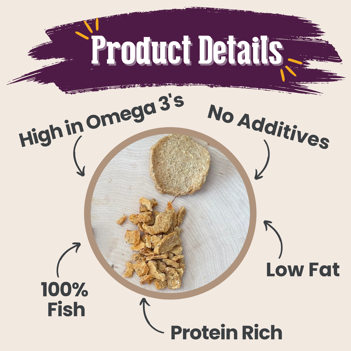 Fish Crumbles Cat Treats