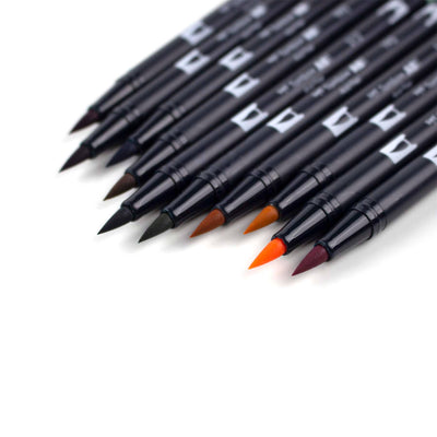 Dual Brush Pen Art Markers: Cottage