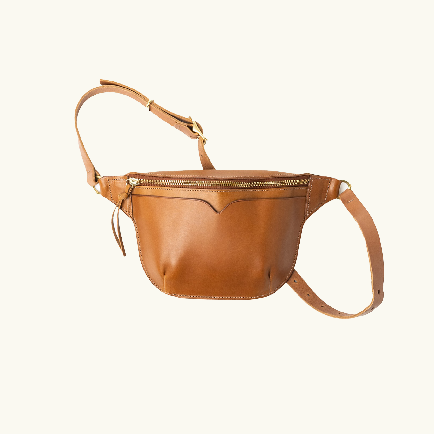 Full-Grain Leather Sling Bag – Everyday Crossbody