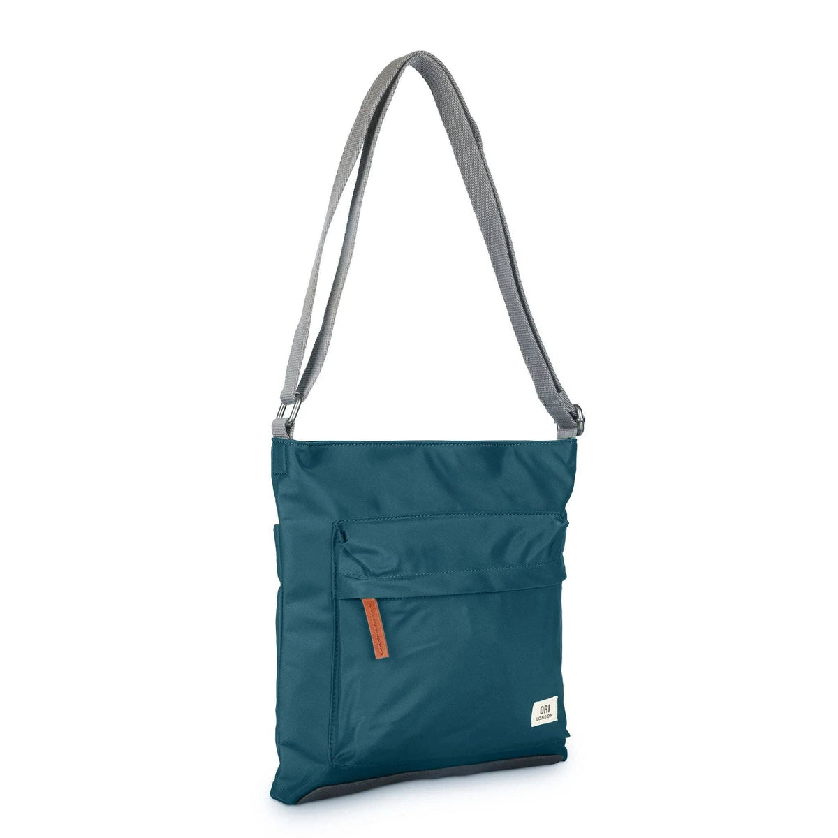 Kennington Crossbody Bag in Teal Nylon