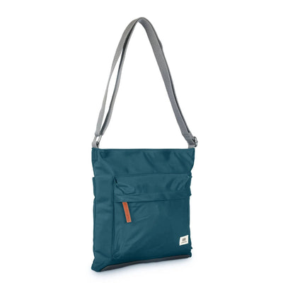 Kennington Crossbody Bag in Teal Nylon